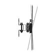 METRONIC - Support TV inclinable et orientable 28''-42'-71-106cm - noir - vignette