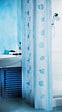 MSV - Rideau de douche Deauville ciel PVC 180x200cm - vignette