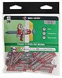 RED HEAD - Sachet de 40 chevilles Mx 6x37mm + vis TR 4x45mm - vignette