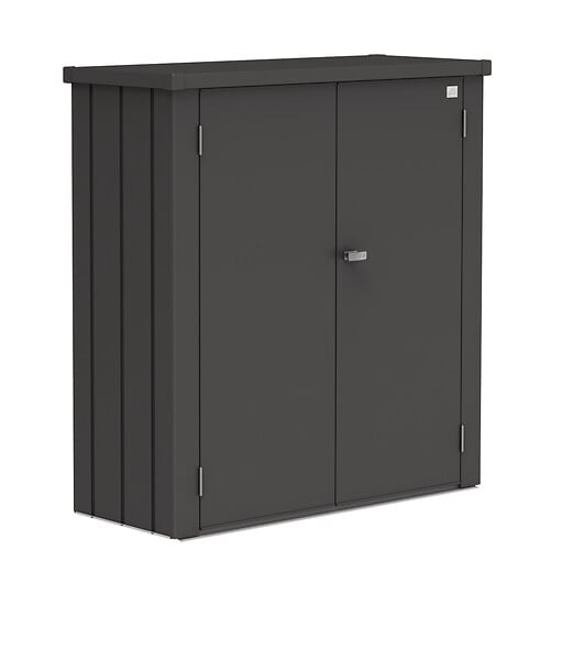 BIOHORT - Armoire de terrasse Romeo - Taille M - Gris foncé - large