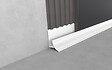 MAT INTER - Profile angle interieur-etancheite 12mm alu argent mat 2m50 - vignette