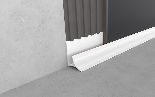 MAT INTER - Profile angle interieur-etancheite 6mm pvc blanc 2m50 - large