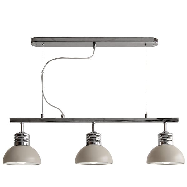 SEYNAVE - Suspension barre Charlie 3 lumieres Taupe - large