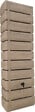 BELLI - Kit récupérateur d'eau Wood - Bois clair - 300L - vignette
