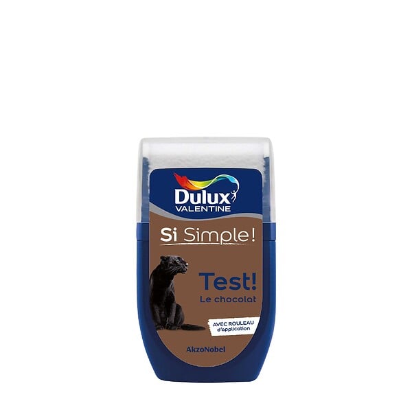 DULUX VALENTINE - Testeur peinture Si simple - Le Chocolat - 30ml - large