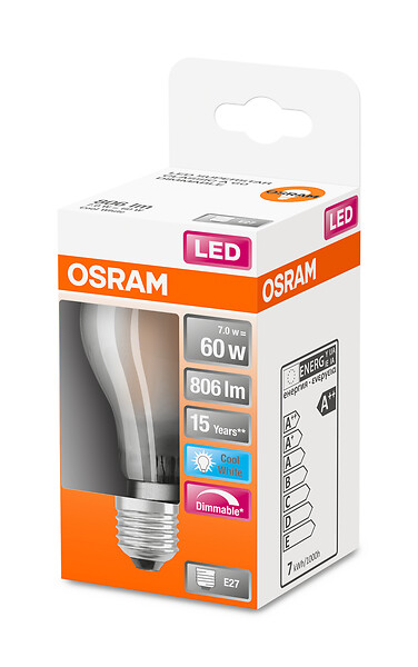 OSRAM - LED Retrofit CLASSIC A DIM 60 - 7W - large