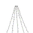 KONSTSMIDE - Voile de sapin 150 led multico - vignette