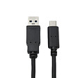 APM - Cordon USB 3.0 USB-A-Type-C - Mâle-Mâle - Noir - - 1m - vignette