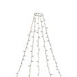 KONSTSMIDE - Voile de sapin 200 led ambre - vignette