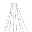 KONSTSMIDE - Voile de sapin 240 led ambre - vignette