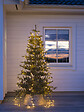 KONSTSMIDE - Voile de sapin 400 led ambre - vignette