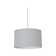 COREP - Suspension cylindrique - Toile coton - Tourterelle - D28xH19cm - vignette