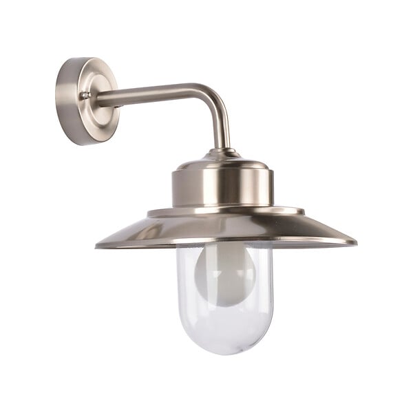 COREP - Applique descendante Praia - Acier nickel brossé - 60W - large