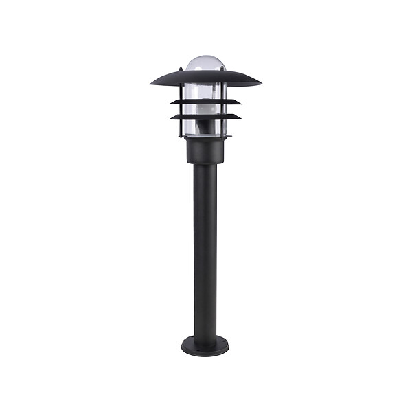 COREP - Borne lumineuse extérieur Nazare - Noir - 24x65cm - large