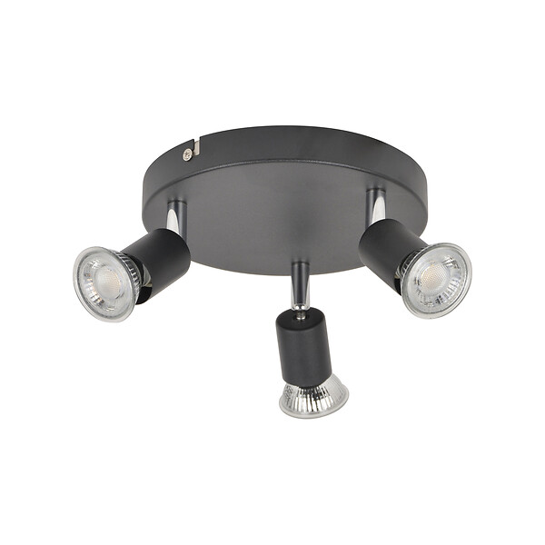 COREP - Plaf 3l gu10Led andy noir mat - large