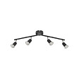 COREP - Spot 4l gu10Led andy noir mat - vignette