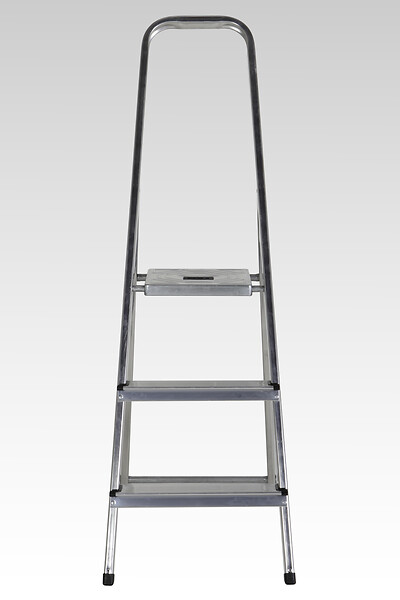 HAILO - Escabeau Selekta Alu 3 marches - large