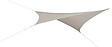 JARDILINE - Voile ombrage Serenity - Carré - Taupe - 3,60m - vignette