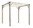 CERLAND - Pergola de jardin Patagonie - Bois traité  - 3x3m - vignette