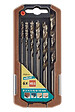 WOLFCRAFT - 1 Coffret S-6 Forets bois HSS Pro D 3-10 - vignette