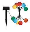 SMARTSOLAR - Guirlande solaire 10 lanternes chinoise couleurs - vignette
