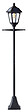 SMARTSOLAR - Lampadaire solaire de jardin Lanterne 170cm 100 lumens - vignette
