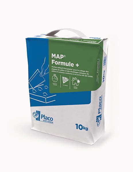 PLACO - Mortier adhésif Map 10kg - large
