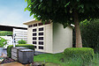 SOLID - Abri de jardin moderne Verona - Bois - 10,11m2 - vignette