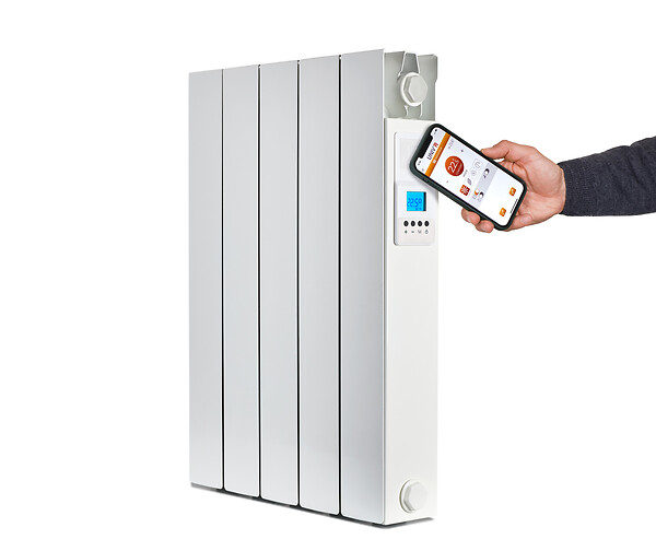 UNIV'R CHAUFFAGE - Radiateur électrique Volupta - Céramique - 1000W - large