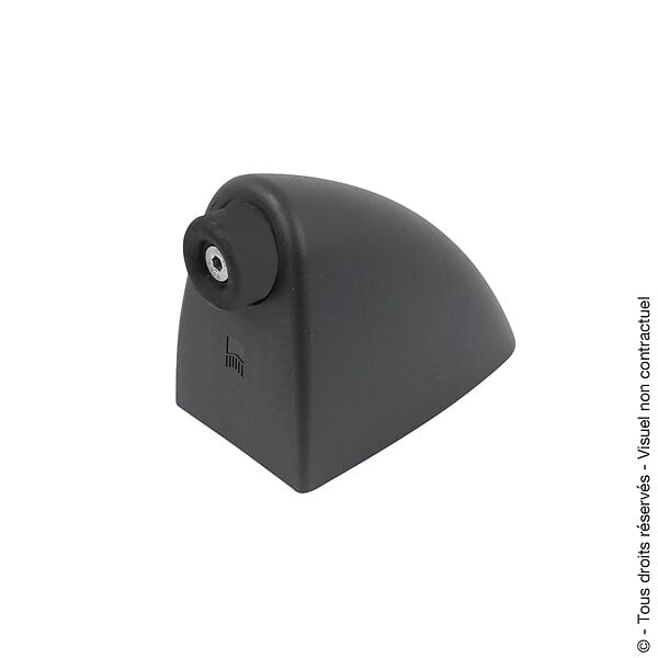 AFBAT - Butee de fin de course avec capot composite noir - large
