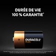 DURACELL - Piles alcalines D x2 Duracell Plus, 1.5V LR20 - vignette