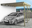 CERLAND - Carport adossé surface 15,77 m² - vignette