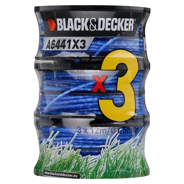 BLACK+DECKER - Lot 3 bobines reflex plus - large