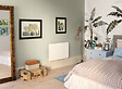 SAUTER - Radiateur double corps de chauffe horizontal Hekla - Blanc - 1500W - vignette