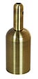 TIBELEC - Douille E27 métal bronze - vignette