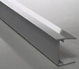 PROFILES - Profil obturateur monobloc aluminium blanc 32mm 1.25m - vignette