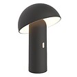 LUMISKY - Lampe de table sans fil TOD Noir H28cm - vignette