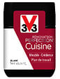 V33 PEINTURE - Peinture rénovation Cuisine mat blanc Testeur 75mL - vignette