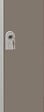 P.HENRY - Vestiaire industrie salissante 1 case gris perle-taupe - vignette