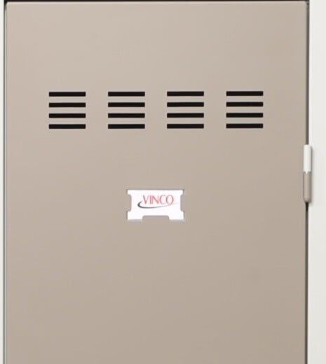 P.HENRY - Vestiaire industrie propre 4 cases gris perle-taupe - large