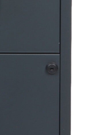 P.HENRY - Colonne 4 tiroirs gris anthracite - large