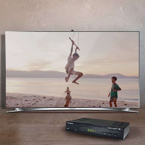 ASTRELL - Décodeur TNT satellite Metronic HD PVR Ready - Noir - 12V - large
