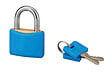 COTEKA - Cadenas laiton color 40mm anse acier 2 clés - vignette