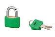 COTEKA - Cadenas laiton color 30mm anse acier 2 clés - vignette