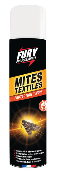 FURY - Mites textiles 400ml - large