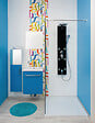 ONDEE - Receveur de douche acrylique extraplat - Blanc - 80x120cm - vignette