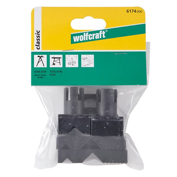 WOLFCRAFT - 4mâchoires multi-serrage sur établi - large