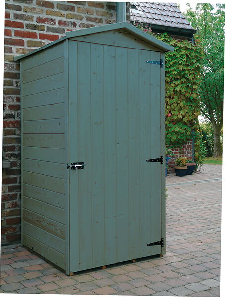 SOLID - Armoire de rangement - Pin européen - Vert - Epaisseur 12mm - 90x96cm - large