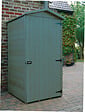 SOLID - Armoire de rangement - Pin européen - Vert - Epaisseur 12mm - 90x96cm - vignette