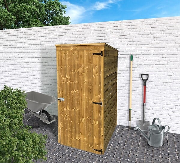 SOLID - Armoire de rangement - Pin européen - Epaisseur 12mm - 90x96cm - large